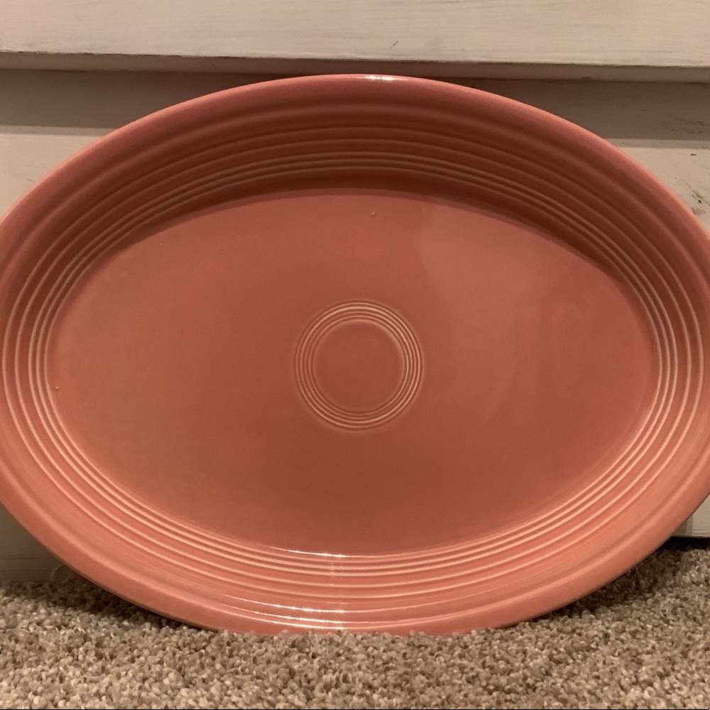 Homer Laughlin Fiesta Rose Platter